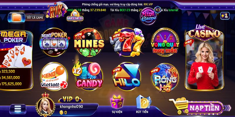 Đôi nét thông tin về Live casino Rikvip